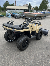 Polaris Sportsman 570 EPS Military Tan edition + Iron Baltic puskulevy