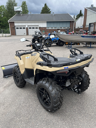 Polaris Sportsman 570 EPS Military Tan edition + Iron Baltic puskulevy