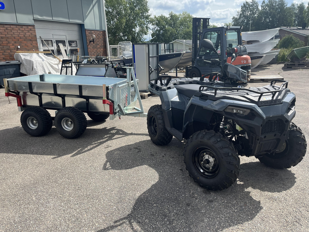 Polaris Sportsman 570 EPS + Bronco Yhdistelmäkärry PAKETTITARJOUS