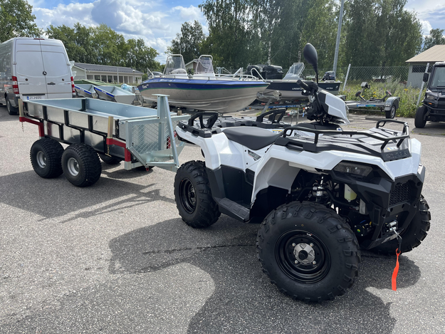 Polaris Sportsman 570 EPS + Bronco Yhdistelmäkärry PAKETTITARJOUS