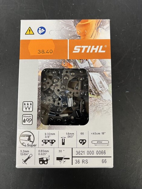 Stihl 3/8 1.6 66L  Teräketju 